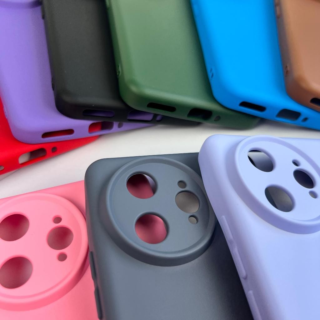 Capinha Case Capa Xiaomi Poco F7 Ultra / Redmi K8 Pro 5G Silicone Colorida Aveludada Proteção de Câmera