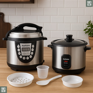 🍛 Panela de Arroz + Pressão Elétrica 5L Itatiaia – Tecnologia e Eficiência em Oferta na Shopee