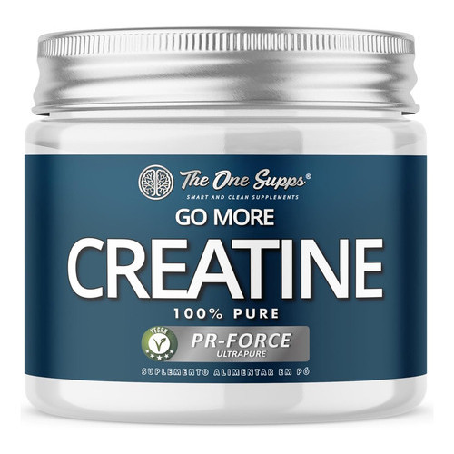 Creatina 100% Pura 150g Go More The One Supps Natural