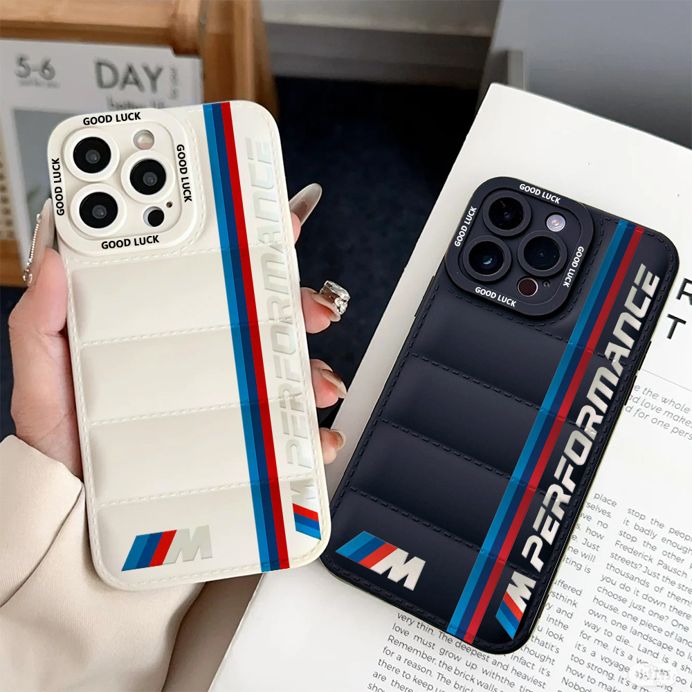 Capa De Telefone BMW iphone17 Estilo Jaqueta Protetora É Para iPhone 16 15 12 14 13 11 PRO MAX , Adequada Homens E Mulhe