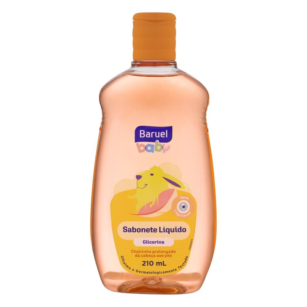 SABONETE LIQUIDO BARUEL BABY COM GLICERINA 210ml