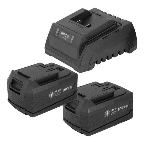Kit DWT -  01 Carregador ICBD1805 Bivolt + 02 Bateria 4ah IBD1804 18V