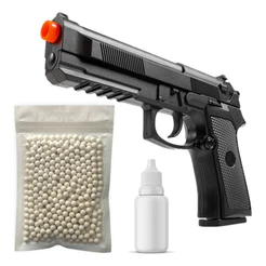 Pistola De Airsoft Spring Pt92 V21 + 1000 Bbs E Óleo