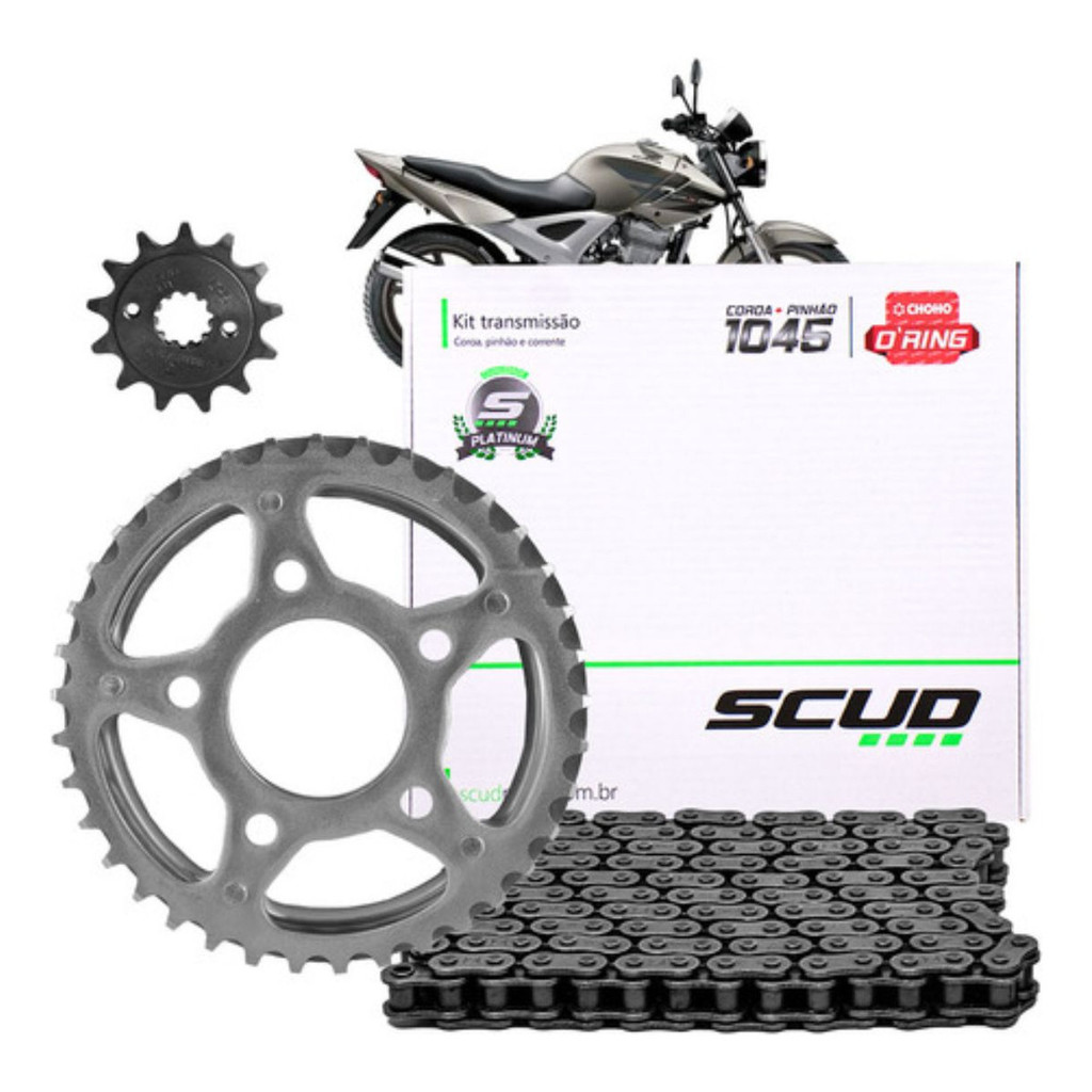 Kit Transmissão Twister 2001-2008 37d/13d Marca: Scud