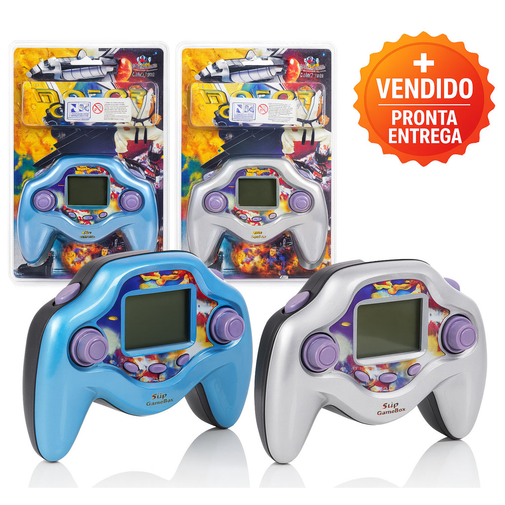 Mini Game Portátil Retrô Infantil Modelo Controle Jogo Eletrônico Educativo em Oferta na Shopee