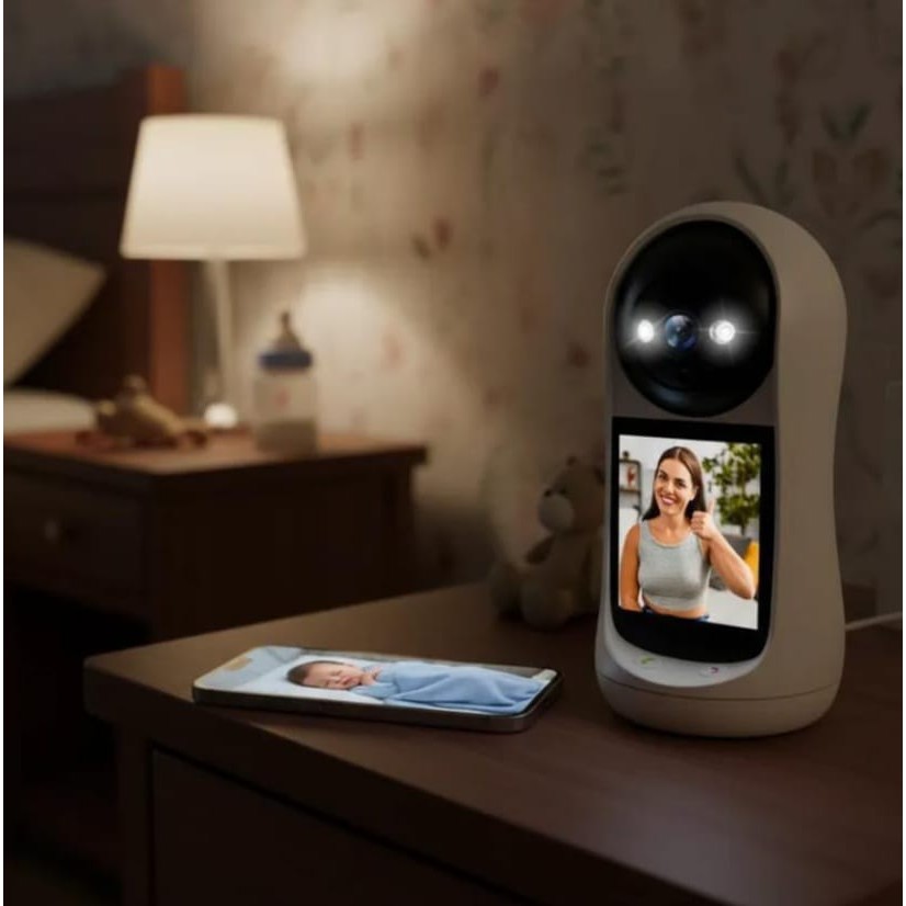 Câmera Monitoramento Idosos Wi-fi Visão Noturna Sensor Queda