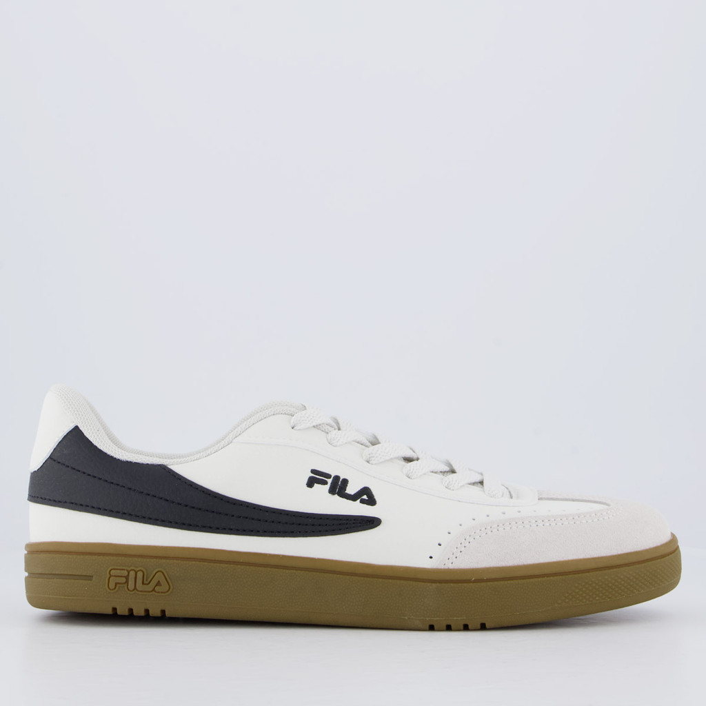 Tênis Fila Court 80 Branco e Preto