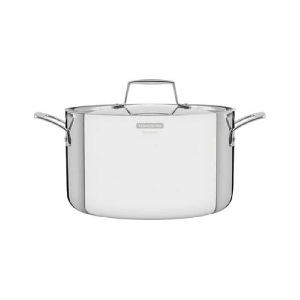 Caçarola Funda Tramontina Grano 20cm Em Inox Com Corpo Triplo em Oferta na Shopee