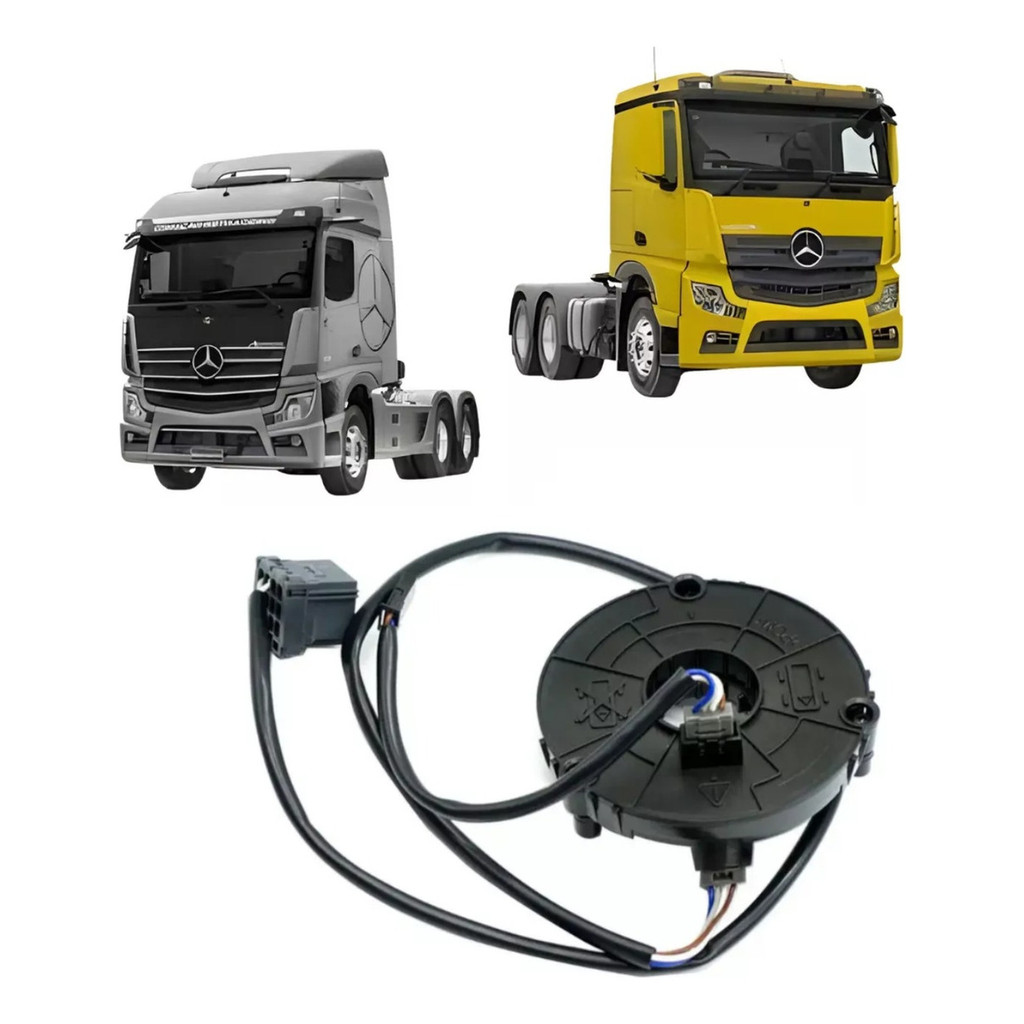Bobina Cinta Contato Volante Actros/atego/axor - 9434600049 Preto