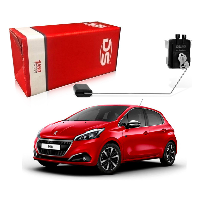 Sensor Nivel Combustivel Ds Peugeot 208 1.2 2016 A 2020