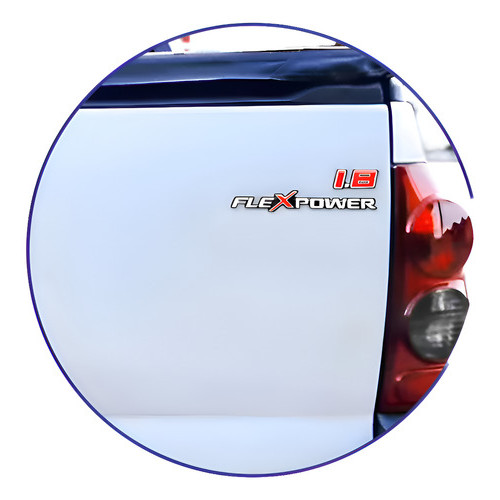 Adesivo Flexpower Corsa Astra Montana Vectra Meriva Vermelho