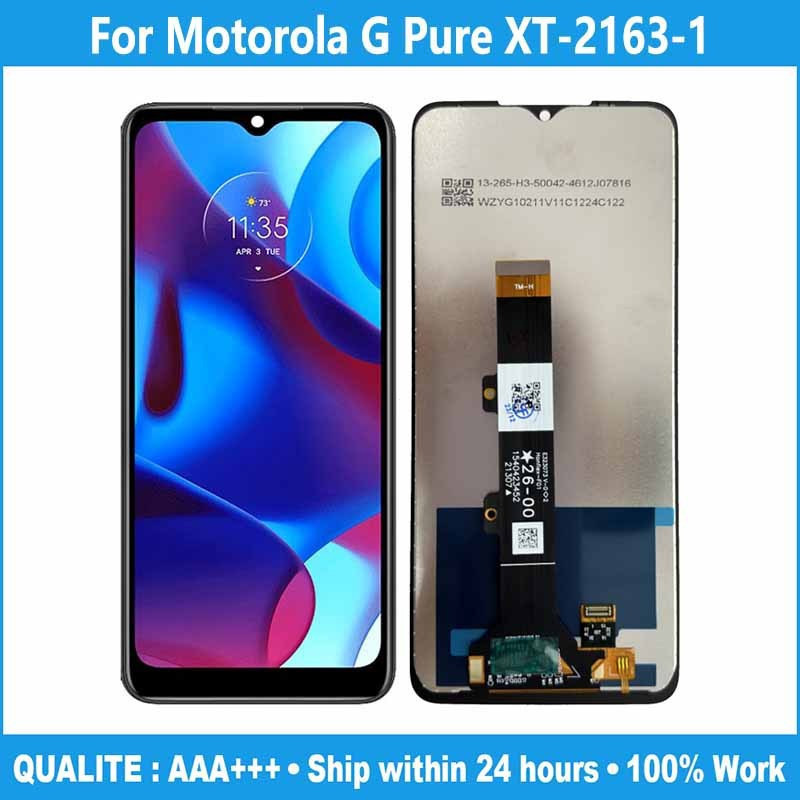 Para Motorola Moto G Pure XT2163-1 XT2163-2 2PP XT2163-6 XT2163-7 Conjunto de Te