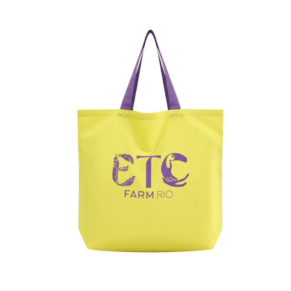 Totebag Praiana Coletivo Farm Etc Estampada