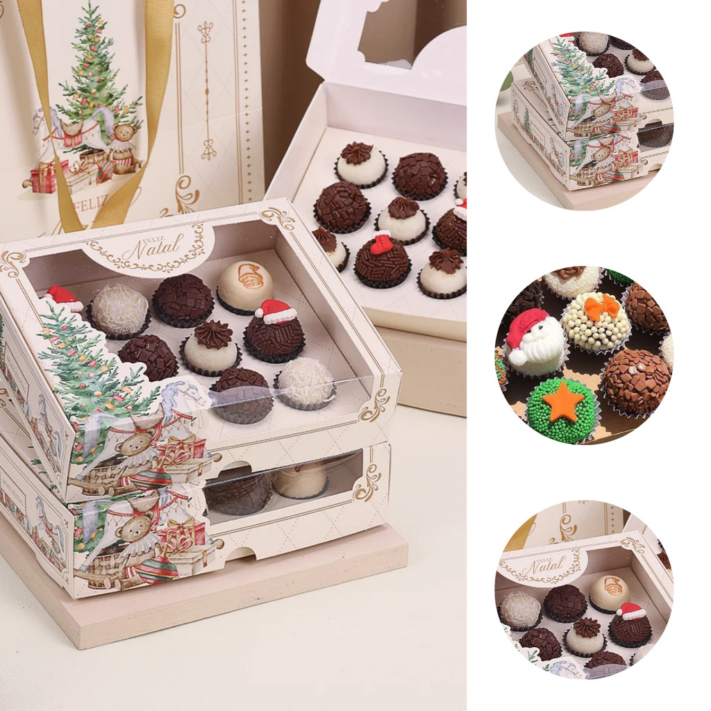 10 CAIXA PARA 12 OU 20 DOCES CANDURA 5083 ( JANGO NATAL 2025 )