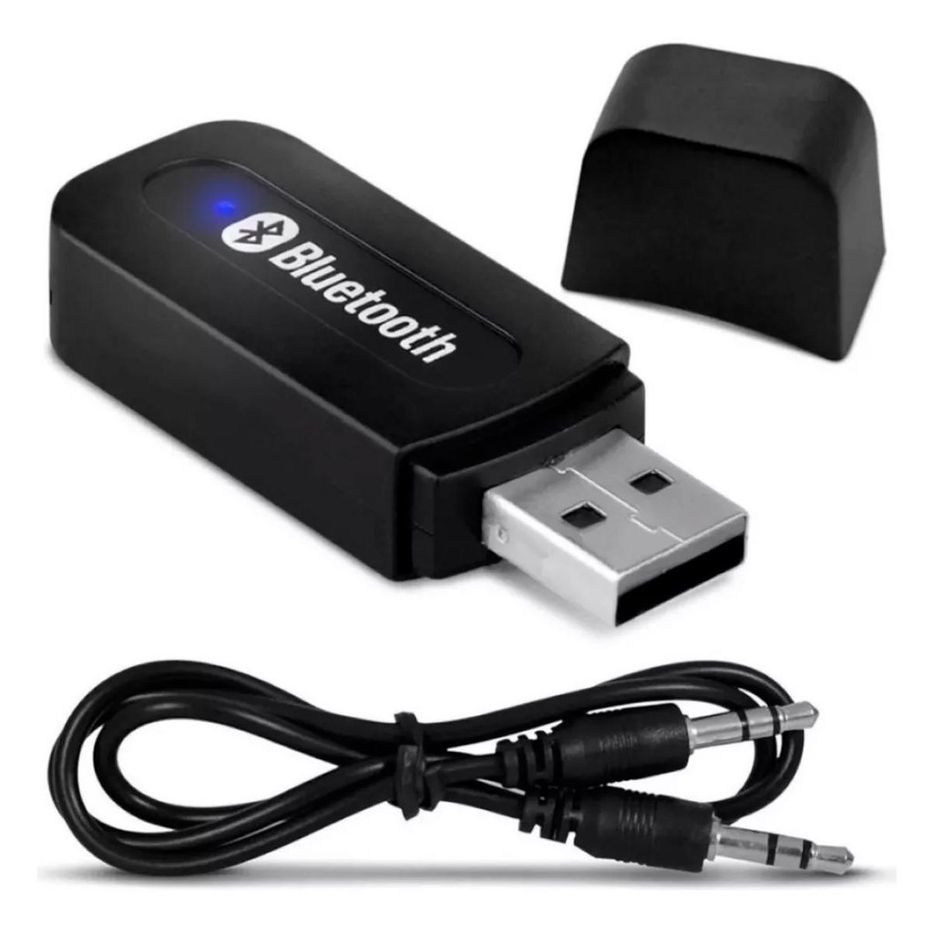 Receptor Adaptador USB Bluetooth P2 Para Carro Musica