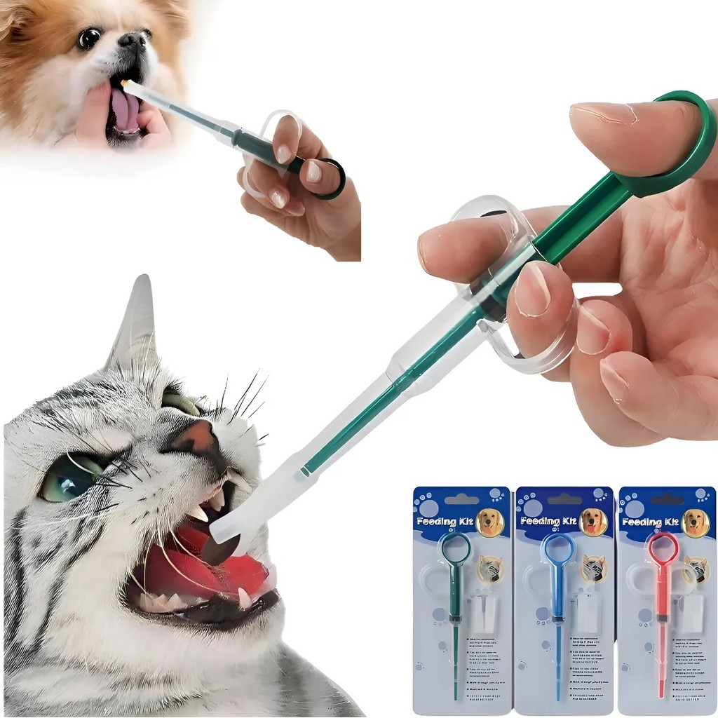 Aplicador De Comprimidos Remédios Pet Para Cães E Gatos Pets em Oferta na Shopee