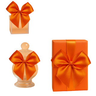 20 Unidades de laço de cetim cor Laranja para decoração de festa e Lembrancinhas tamanho N°5 em Oferta na Shopee