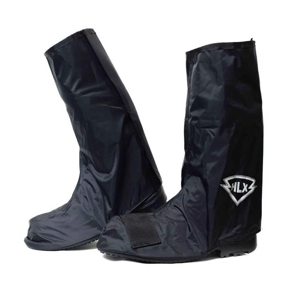 POLAINA CHUVA HLX BOOT COVER SOLADO ABERTO em Oferta na Shopee
