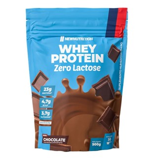 Whey Protein Zero Lactose - 900g Refil Chocolate - NewNutrition em Oferta na Shopee