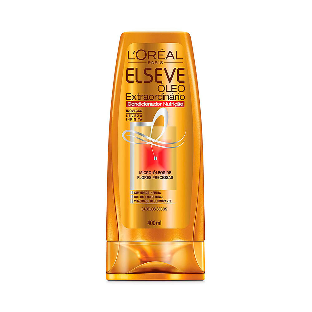 Condicionador Elseve Óleo Extraordinário Nutrição 400ml