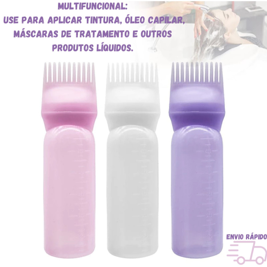 FRASCO DE ÓLEO CAPILAR - CORES SORTIDAS