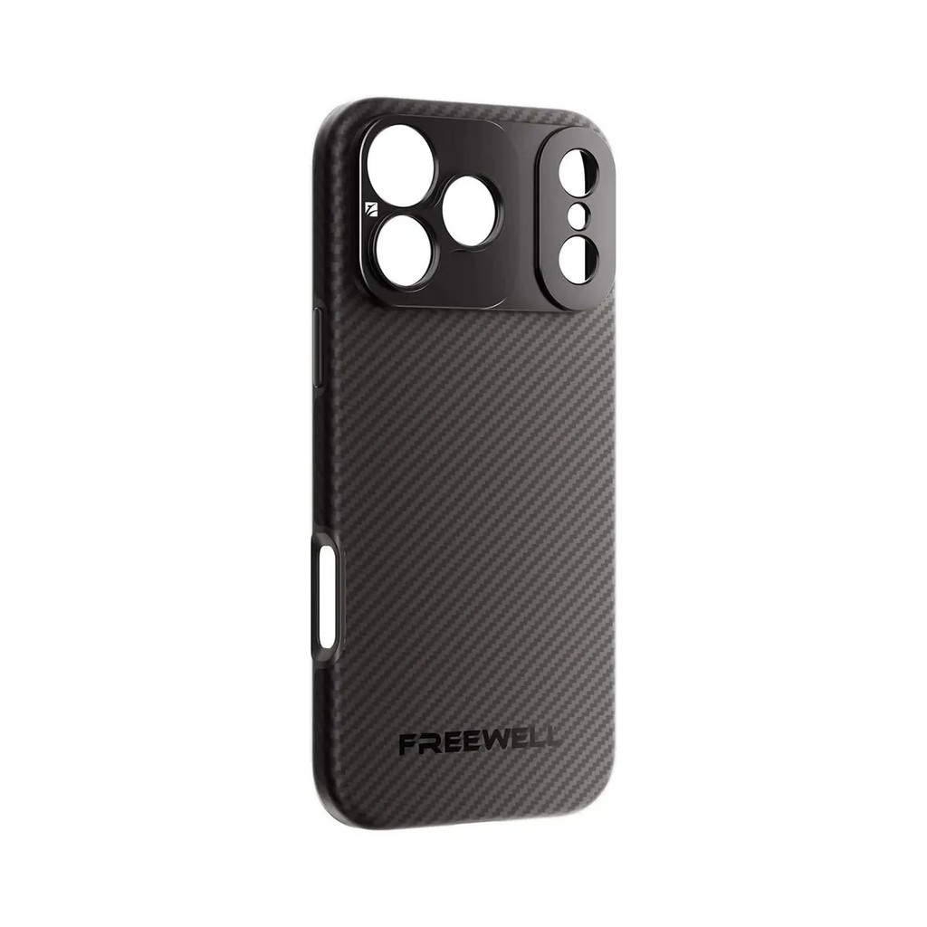 Capa Case Sherpa para iPhone 17 Pro com Encaixe de Filtros e Lentes 17mm - Freew