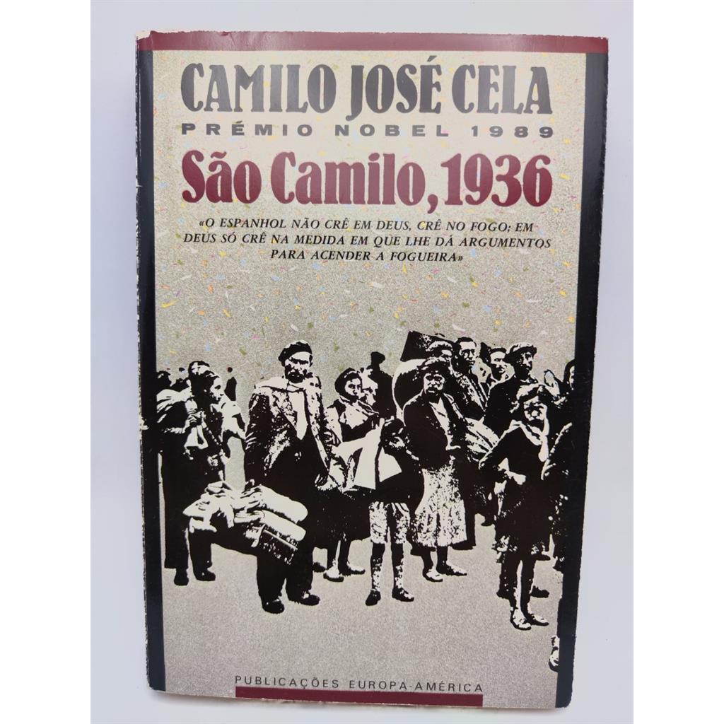 São Camilo, 1936 autor Camilo José Cela