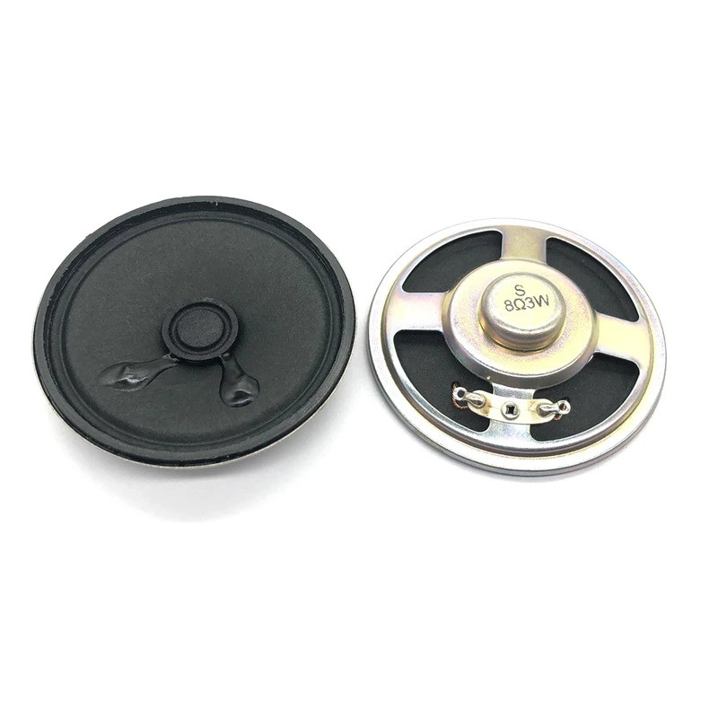 Alto-Falante De Voz De 66 Mm 6.6 Cm 8 Ohms 1/2/3 W Buzina De Cone De Papel DIY Eletrodomésticos De Áudio H