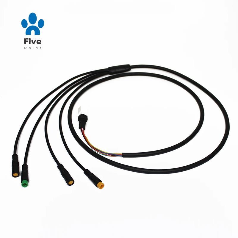 108 Cm Pode Protocolo 153 UART Cabo De Motor Externo Para Bafang-Novo 75g/102g Acessórios Peças 1T4 -