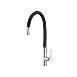 Torneira Para Cozinha Lorenzetti - Bica Flexível de Mesa 1177 B27 Preto