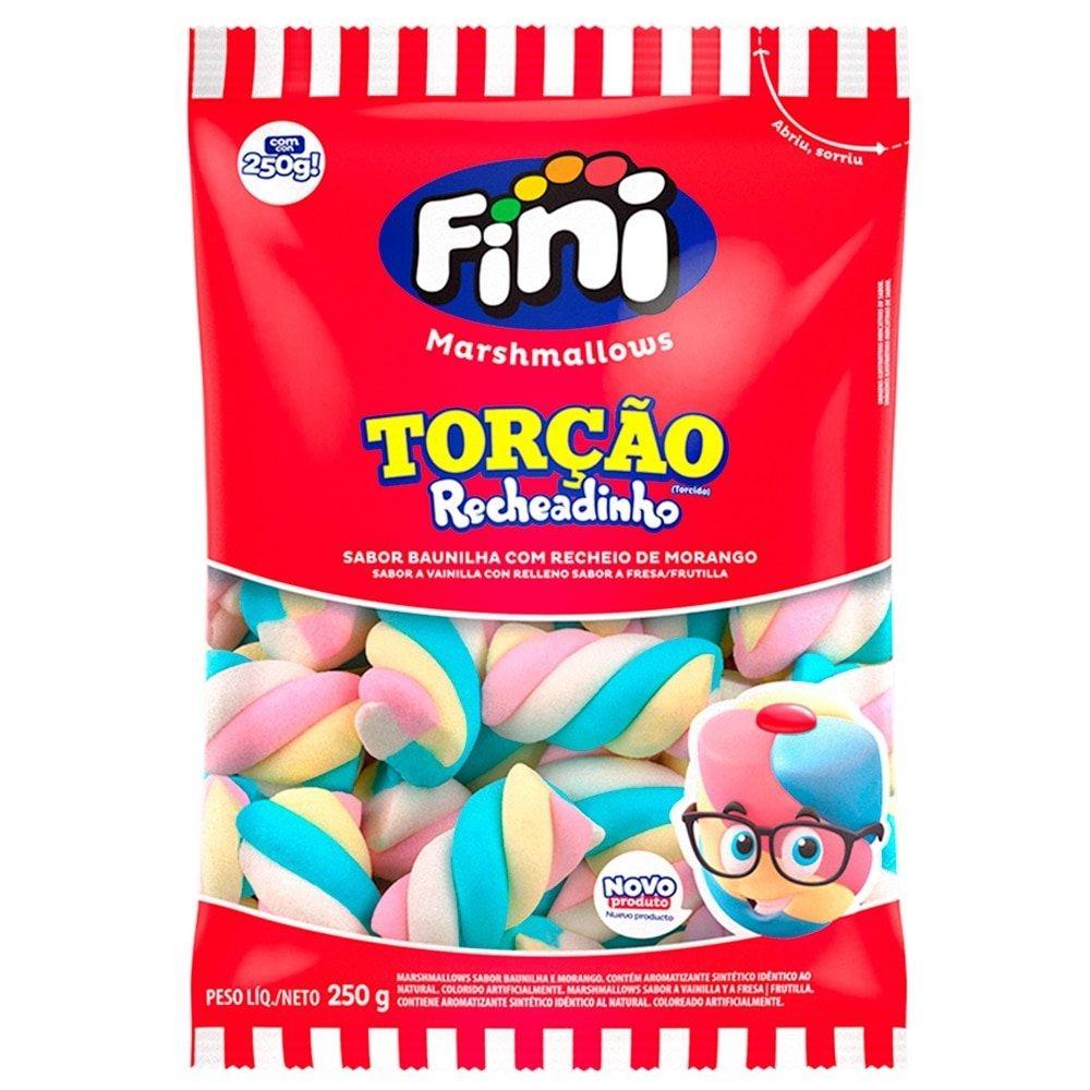 Marshmallow Fini Torção Recheadinho 250g