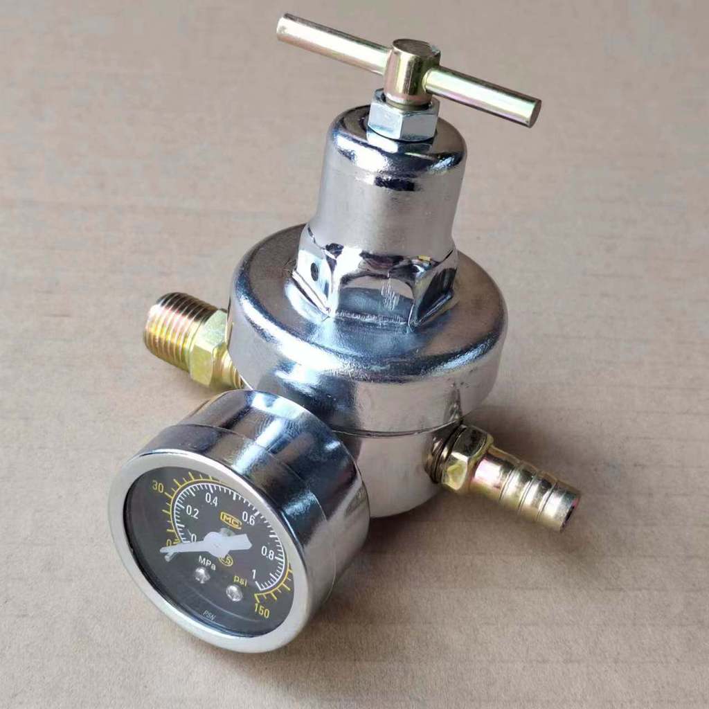 [Seleção Premium] Válvula Reguladora de Pressão para Pulverizador de Água de Caminhão Pesado com Manômetro, Válvula Regu