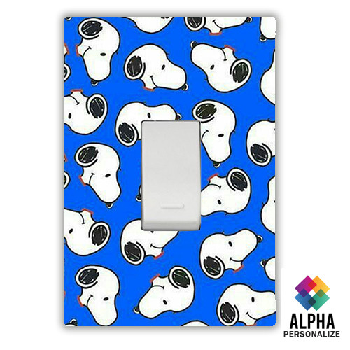 Adesivo para Interruptor Tomada Snoopy Proteção