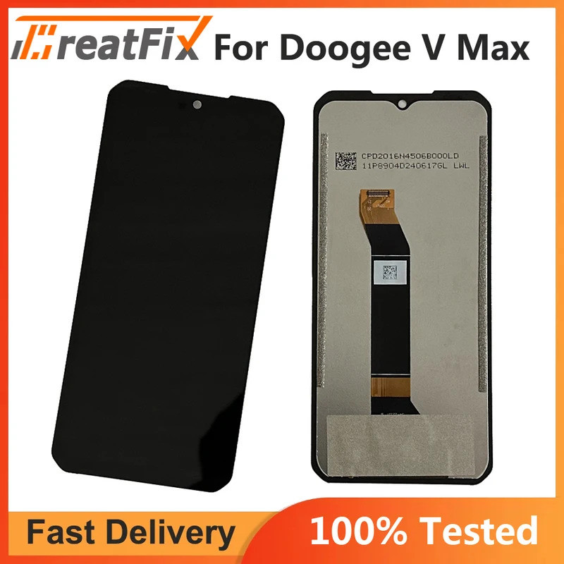 6.58 " Para DOOGEE V Max Display LCD + Tela De Toque Montagem Vidro Substituição VMax Sensor