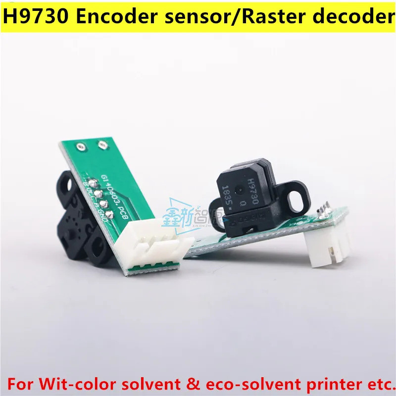 Sensor Encoder H9730 para Impressora Jato de Tinta Wit-color, Indutor de Raster H9740, Sensor de Fita Encoder para Impre