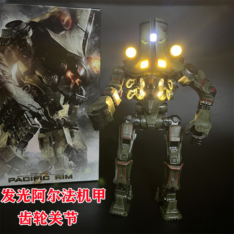 Figura de Ação Pacific Rim Luminous Alpha Mech Wanderer Red Eureka