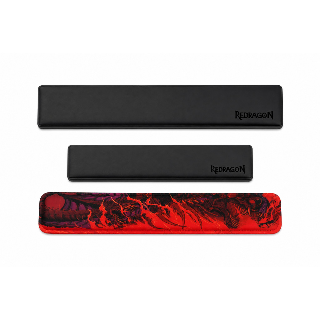 Apoio De Pulso Redragon P037 P035 Infernal Dragon Shin Wrist Rest Teclado Gamer Ergonômico teclados