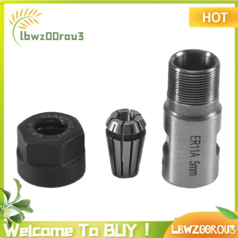 Er11 5Mm Eixo Do Motor Pinça Mandril Haste De Extensão Interno + De Mola Er11 Para Fresadora Cnc
