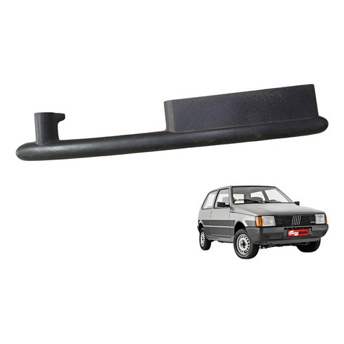 Puxador Interno Porta Apoio Braço Direito Fiat Uno 91 A 00 Preto