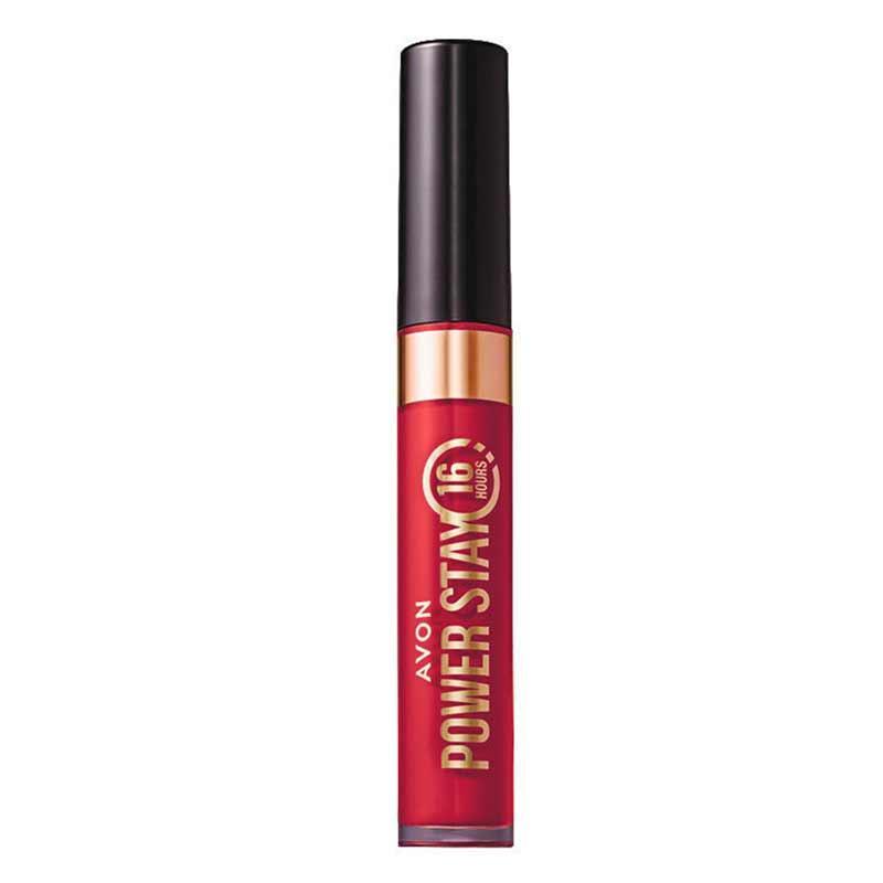 Batom Líquido Matte Avon Power Stay 16h Cor Vermelhaço