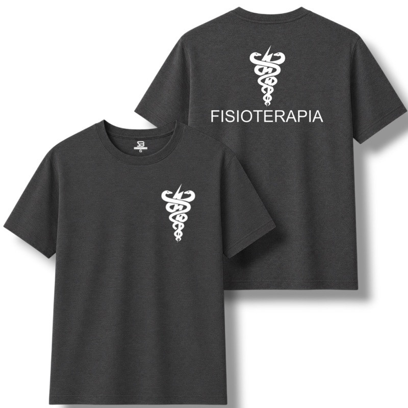 Camisa Profissão FISIOTERAPIA FISOTERAPEUTA 100% Algodão Camiseta Uniforme ProfissionalI