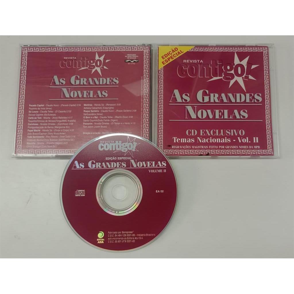 CD VÁRIOS ARTISTAS TEMAS NACIONAIS DE NOVELAS E MINISSÉRIES 2