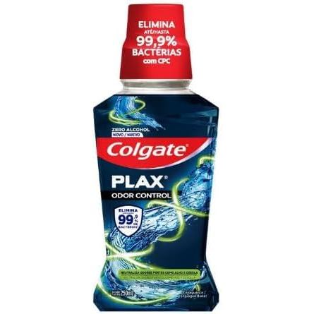 Enxaguante Bucal Colgate Plax Odor Control Com 250ml