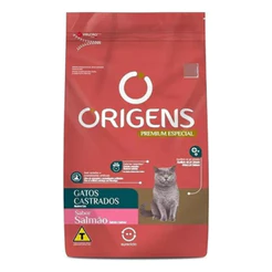 Ração Origens Premium Especial Gatos Castrados Salmão 3Kg