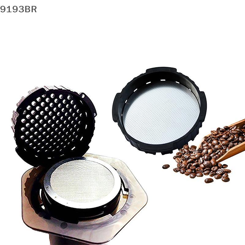 1 Pçs Disco De Filtro Ultra Fino Aço Inoxidável Metal Para Aeropress Cafeteira Cozinha Acessórios Café BR