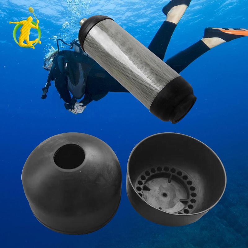 [Asiyy] Bota E Tampa Do Tanque De Mergulho Com Furo De Drenagem Tanques De Base De Proteção De Armazenamento Vertical