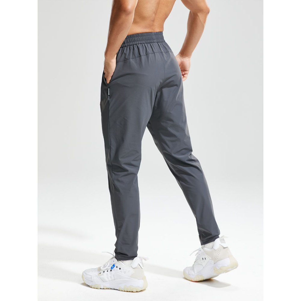 Witkey primavera verão leve calças esportivas masculinas textura de secagem rápida correndo Casual pés pequenos calças d