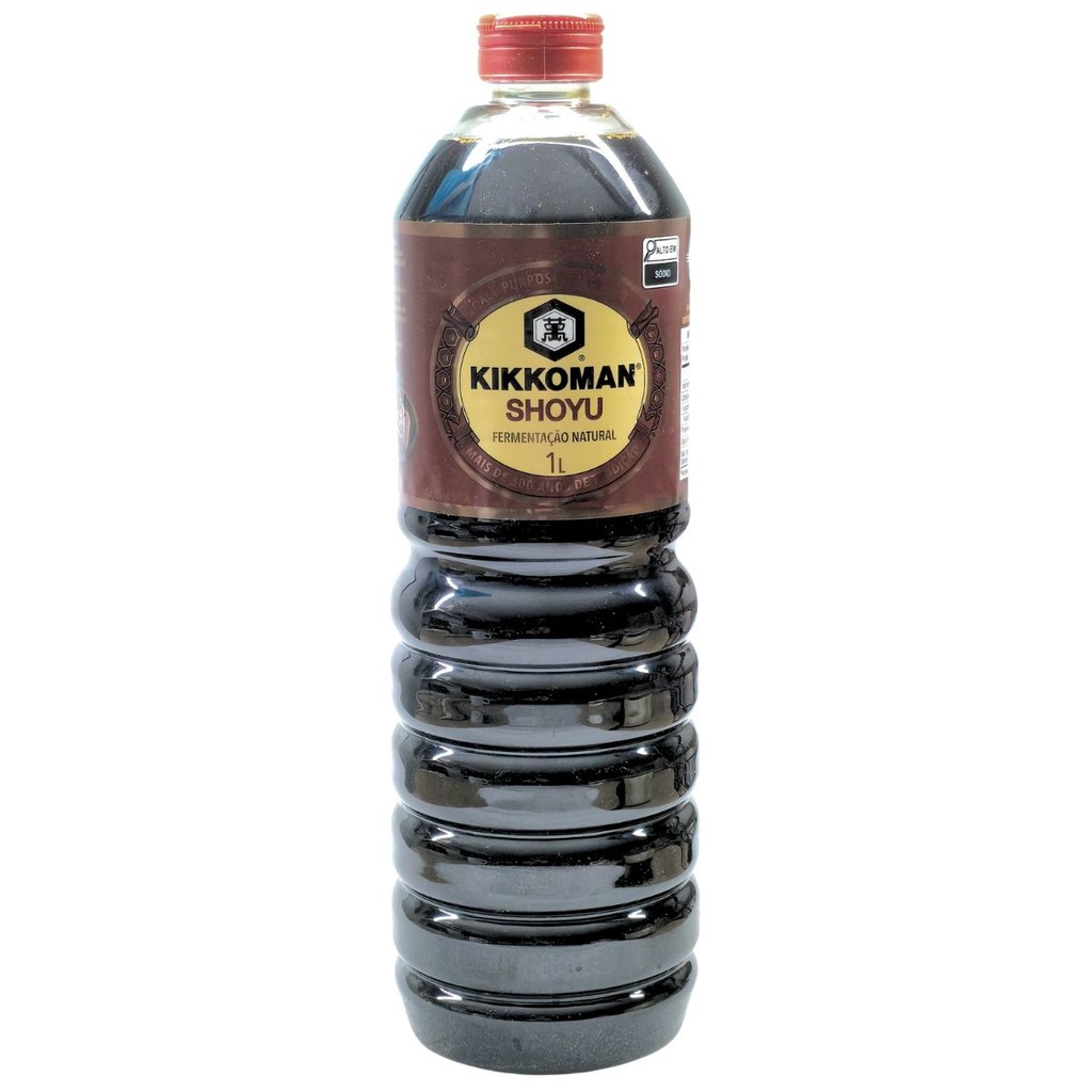 Shoyu Kikkoman Molho De Soja Shoyu 1 Litro Fermentação natural