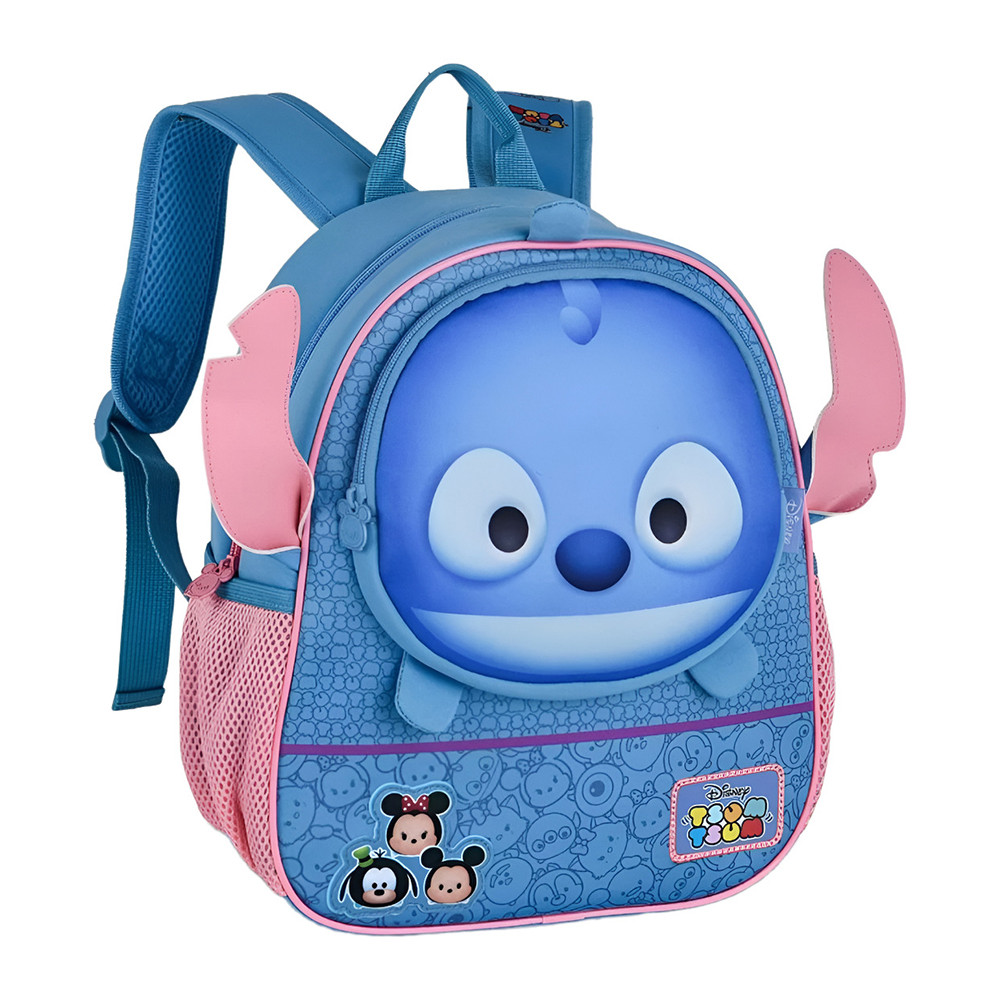 Mochila De Costas Mini Oficial Tsum Tsum 13" Disney Stitch