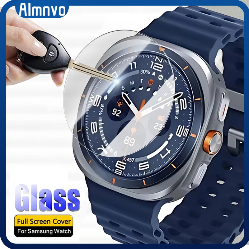 Película Protetora De Com Vidro Tela Temperada Acessórios Para Relógio Smartwatch Samsung Galaxy Watch Ultra 47mm